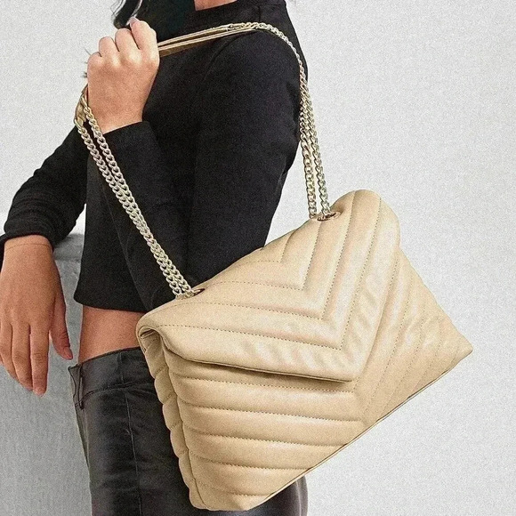 Handbags - Apricot Casual Women's Shoulder Bag